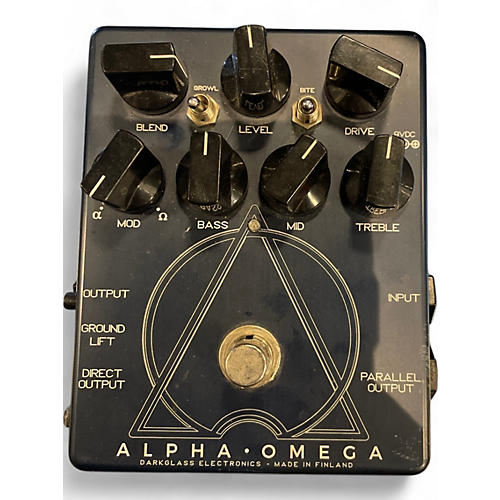 Darkglass Used Darkglass Alpha omega Bass Effect Pedal