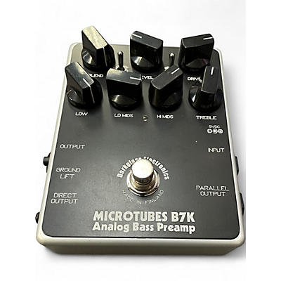 Used Darkglass B7K Microtubes Bass Effect Pedal