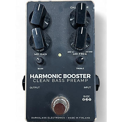 Used Darkglass Harmonic Booster Bass Preamp Effect Pedal