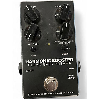 Used Darkglass Harmonic Booster Clean Bass Preamp Effect Pedal