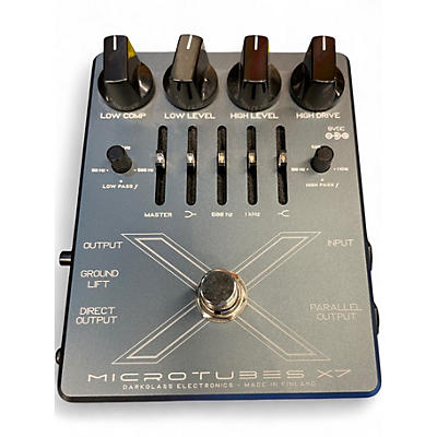 Used Darkglass Microtubes X7 Bass Effect Pedal