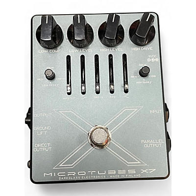 Used Darkglass Microtubes X7 Bass Effect Pedal