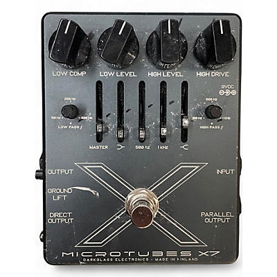 Used Darkglass Microtubes X7 Bass Effect Pedal