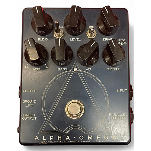 Darkglass Used Darkglass alpha omega Effect Pedal