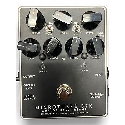 Used Darkglass microtubes b7k Bass Effect Pedal