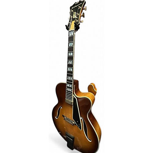Used D'aspiranta New York Orange Acoustic Electric Guitar Orange