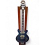 Used David Thomas Mcnaught vintage Double Cutaway Diamond quilt Maple Custom Blue Solid Body Electric Guitar Custom Blue