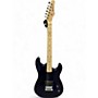 Used Davison Used Davison stratocaster Black Solid Body Electric Guitar Black