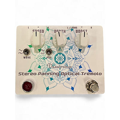 Used Dazatronyx STERO PANNING OPTICAL TREMOLO Effect Pedal