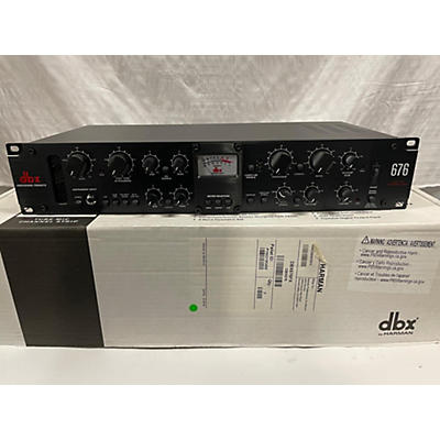 Used Dbx 676 Tube Mic Preamp Microphone Preamp