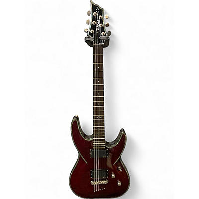 Used Dbz Diamond barchetta Trans Red Solid Body Electric Guitar