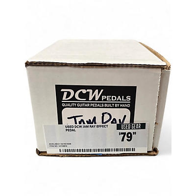 Used Dcw JAM RAY Effect Pedal