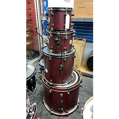 Used Ddrum 4 piece Reflex Series Wine Red Drum Kit