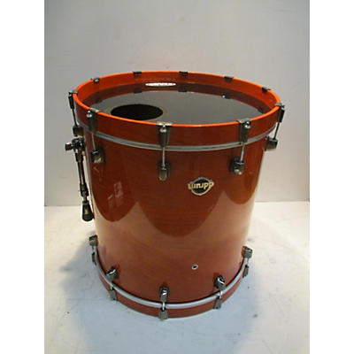 Ddrum Used Ddrum 5 piece Dominion Ash 5 Piece Orange Drum Kit