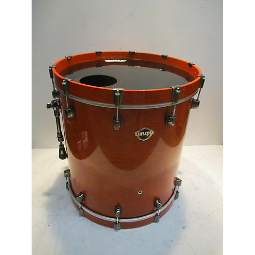 Ddrum Used Ddrum 5 piece Dominion Ash 5 Piece Orange Drum Kit Orange