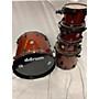 Used ddrum Used Ddrum 5 piece Journeyman Metallic Orange Drum Kit Metallic Orange