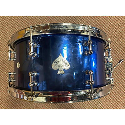 Ddrum Used Ddrum 6.5X14 DIABLO Drum BLUE WRAPPED