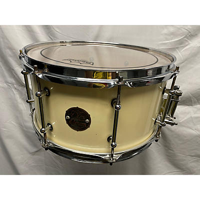 Used Ddrum 7X13 Dios Snare Drum White