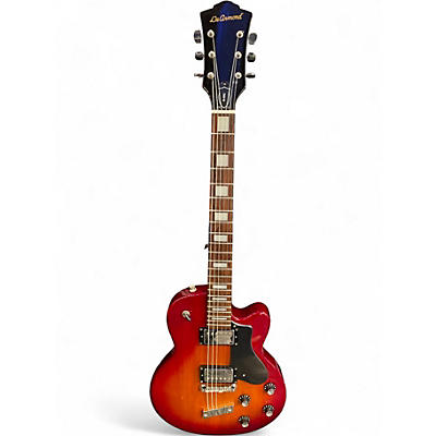 Used De Armond M-65C Cherry Sunburst Solid Body Electric Guitar