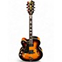 Used De Armond X-155 Sunburst Hollow Body Electric Guitar Sunburst