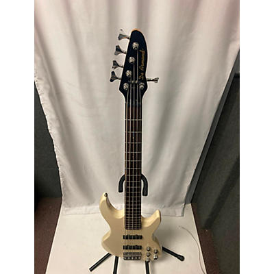 DeArmond Used DeArmond 5 STRING BASS Antique White Electric Bass Guitar