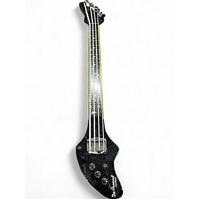 Used DeArmond Ashbory Black Electric Bass Guitar