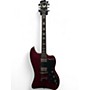 Used DeArmond JET-STAR Trans Red Solid Body Electric Guitar Trans Red