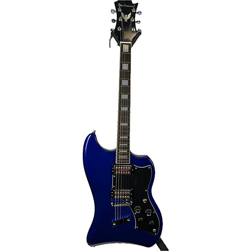 DeArmond Used DeArmond Jet Star Blue Solid Body Electric Guitar Blue