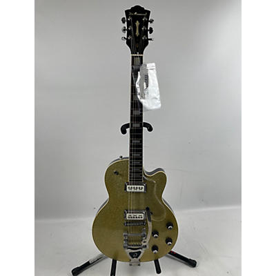 Used DeArmond M-75T Champagne Solid Body Electric Guitar