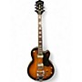 Used DeArmond M-75T Tobacco Sunburst Solid Body Electric Guitar Tobacco Sunburst