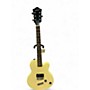 Used DeArmond M55 Antique White Solid Body Electric Guitar Antique White