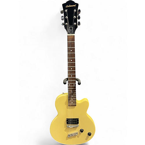 Used DeArmond M55 Light Yellow Solid Body Electric Guitar Light Yellow
