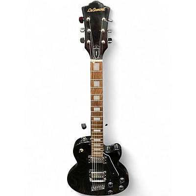 Used DeArmond M65 Black Solid Body Electric Guitar
