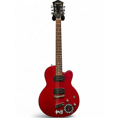 Used DeArmond M65 Red Solid Body Electric Guitar