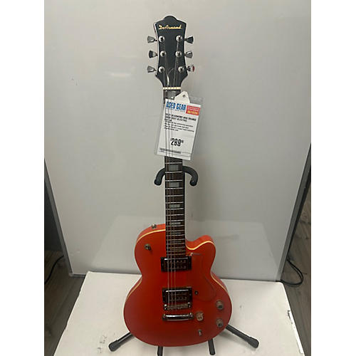 DeArmond Used DeArmond M66 Orange Solid Body Electric Guitar Orange