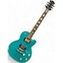 Used DeArmond M66 Turquoise Solid Body Electric Guitar Turquoise