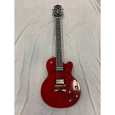 DeArmond Used DeArmond M72 Red Solid Body Electric Guitar