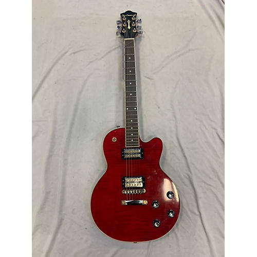 DeArmond Used DeArmond M72 Red Solid Body Electric Guitar Red