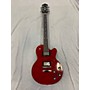 Used DeArmond Used DeArmond M72 Red Solid Body Electric Guitar Red