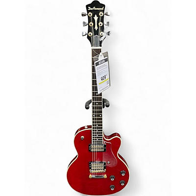 Used DeArmond M72 Red Solid Body Electric Guitar