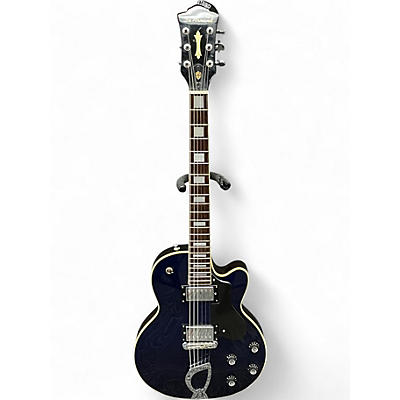 Used DeArmond M75 Blue Solid Body Electric Guitar