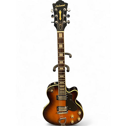 Used DeArmond M75T Antique Burst Solid Body Electric Guitar Antique Burst