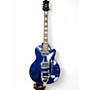 Used DeArmond M75T Blue Solid Body Electric Guitar Blue
