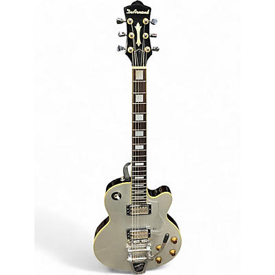 Used DeArmond M75T  Silver Solid Body Electric Guitar