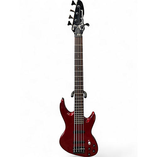 Used DeArmond PILOT PLUS RED Electric Bass Guitar RED