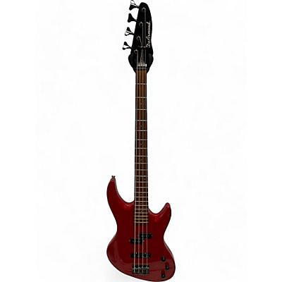 DeArmond Used DeArmond Pilot Candy Apple Red Electric Bass Guitar