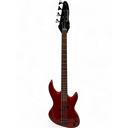 DeArmond Used DeArmond Pilot Candy Apple Red Electric Bass Guitar Candy Apple Red