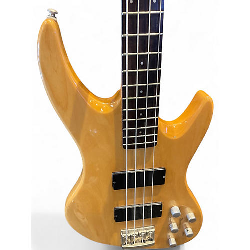 Used DeArmond Pilot Pro IV Natural Electric Bass Guitar Natural