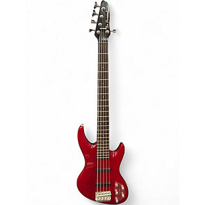 Used DeArmond Pilot V Cherry Electric Bass Guitar