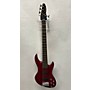 Used DeArmond Used DeArmond Pilot V Red Electric Bass Guitar Red